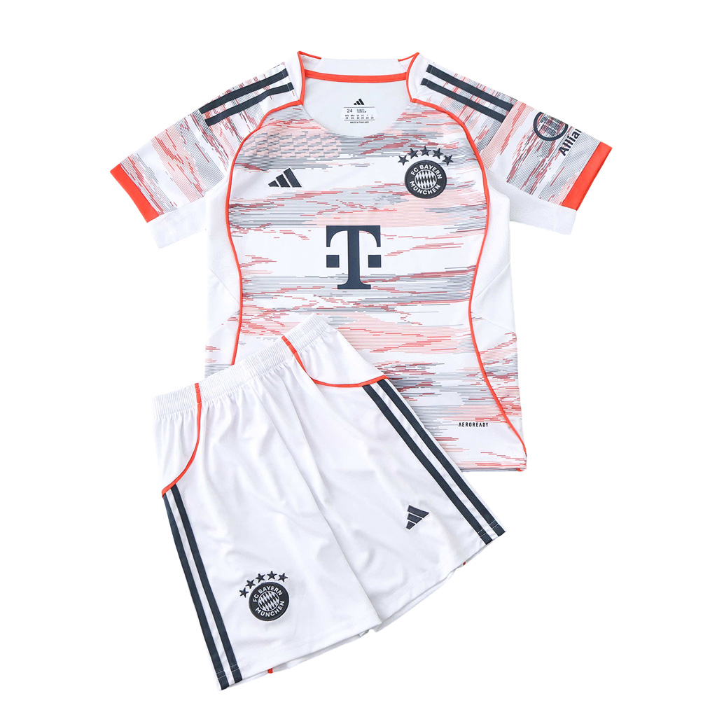 Bayern München 25-26 Auswärtstrikot Kinder set