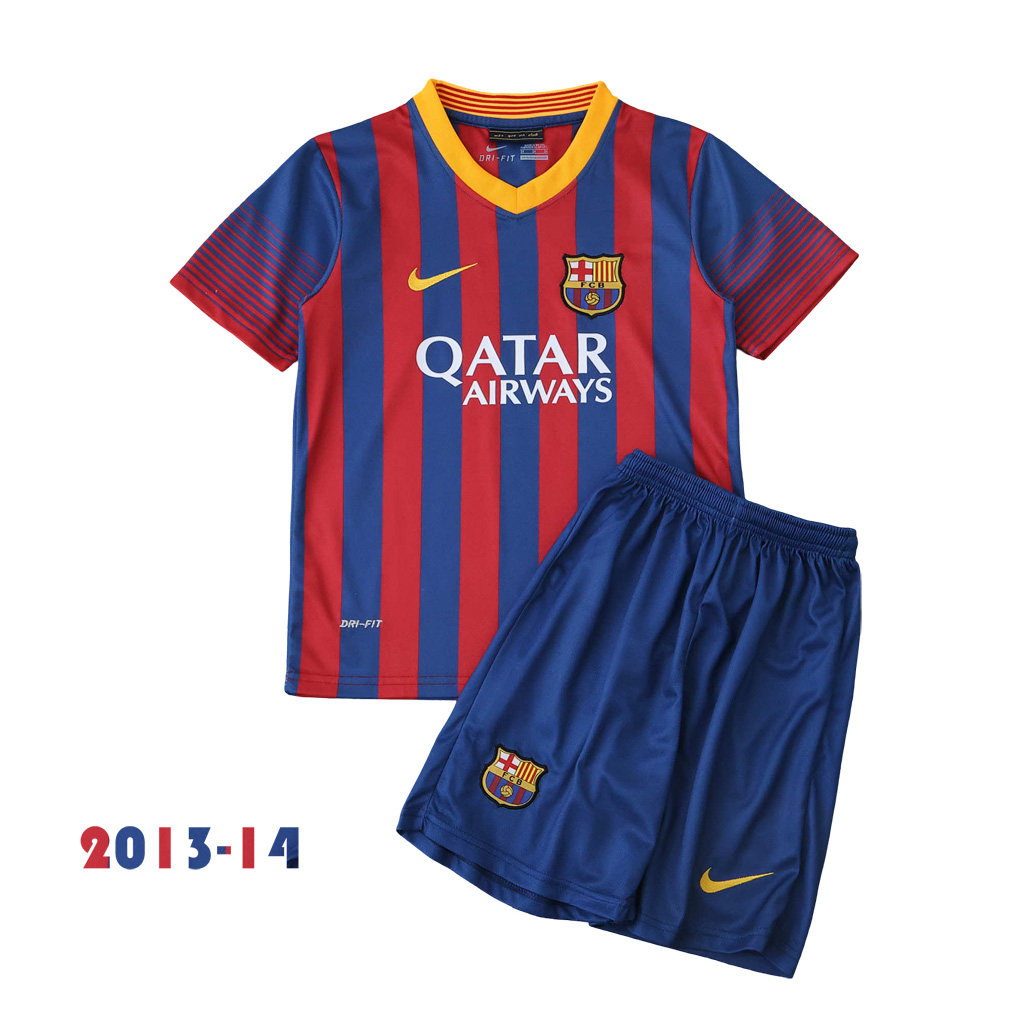 FC Barcelona Barça 201314 Heimtrikot kinder mit hose