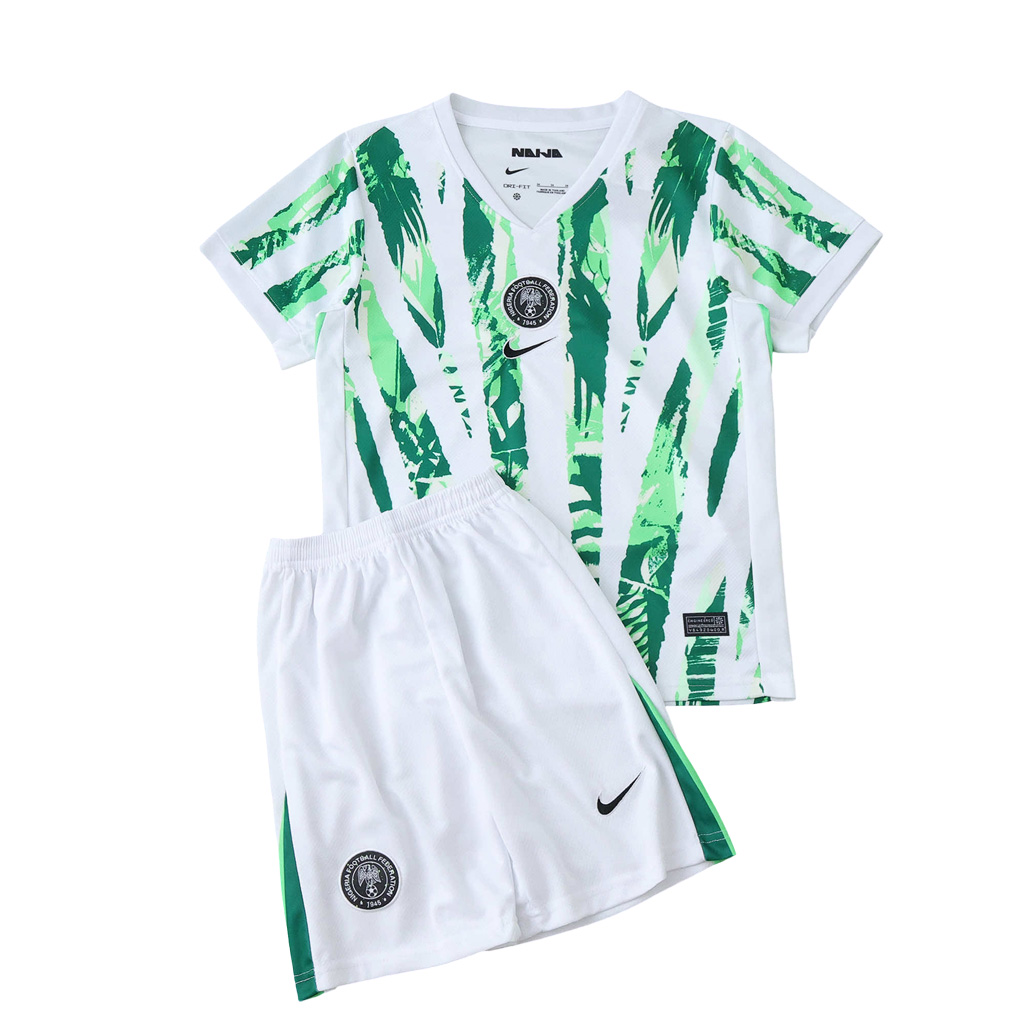 Nigeria 2025 Heimtrikot Nationalmannschaft Kinder