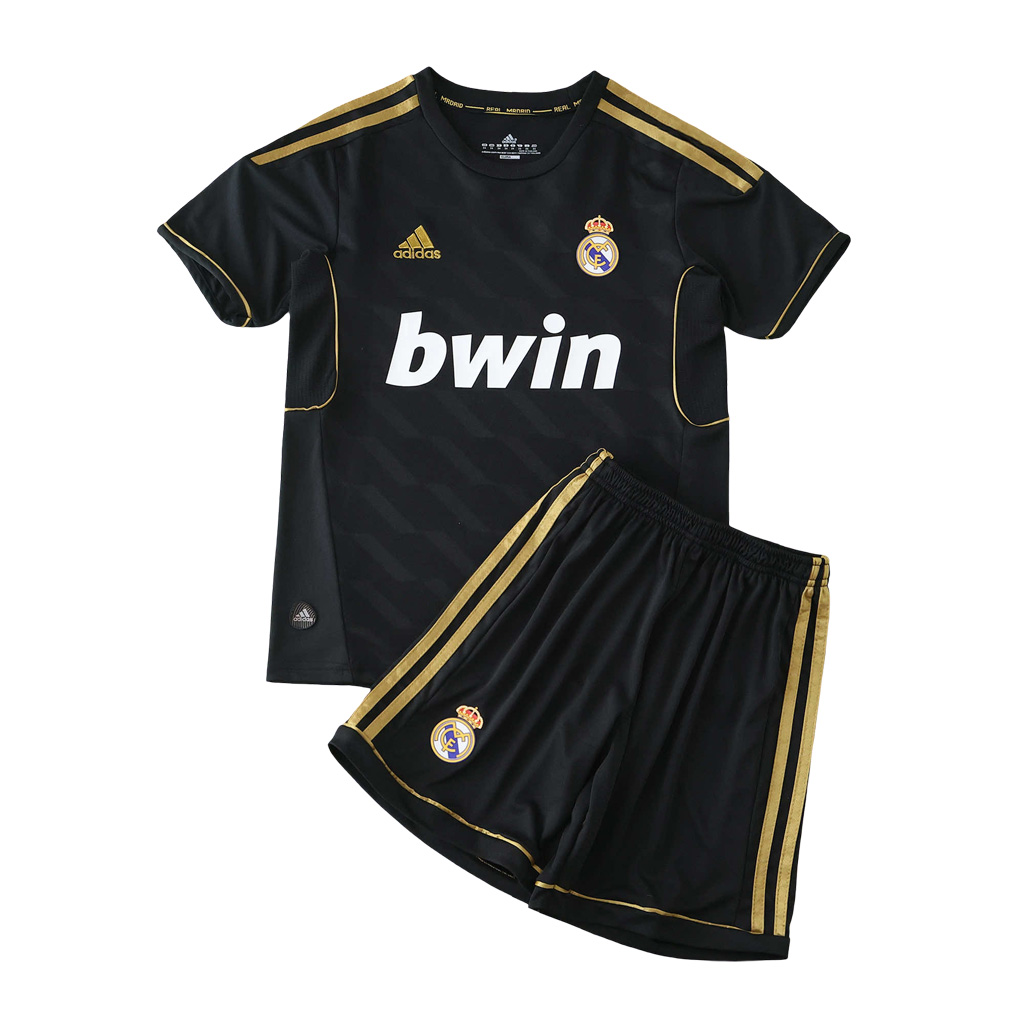 Retro Real Madrid 2011-12 Auswärtstrikot Kinder fußball trikot