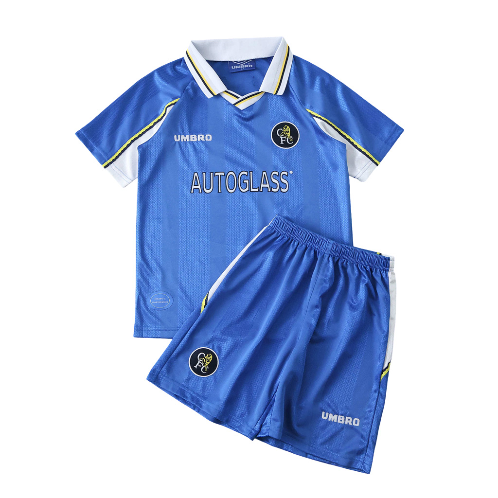 Vintage Retro Chelsea 19971999 Heimtrikot Kindertriko