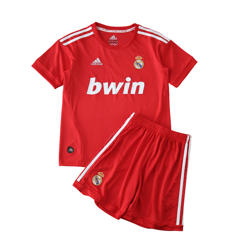 Retro Real Madrid 1112 Drittes Trikot Kinder set