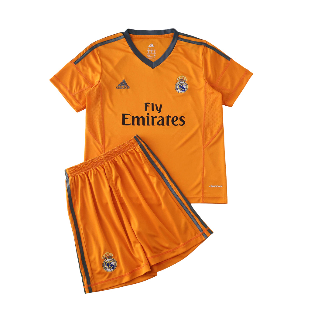 Retro Real Madrid 1314 Drittes Trikot Kinder set