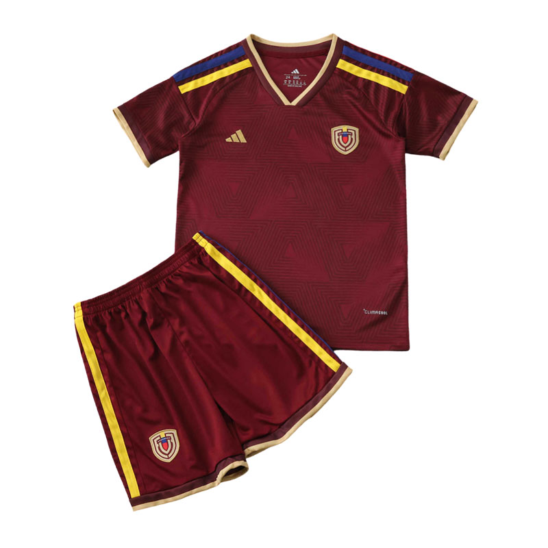 Venezuela WM 2026 Heimtrikot Kinder - Fußballtrikot Set mit Shorts