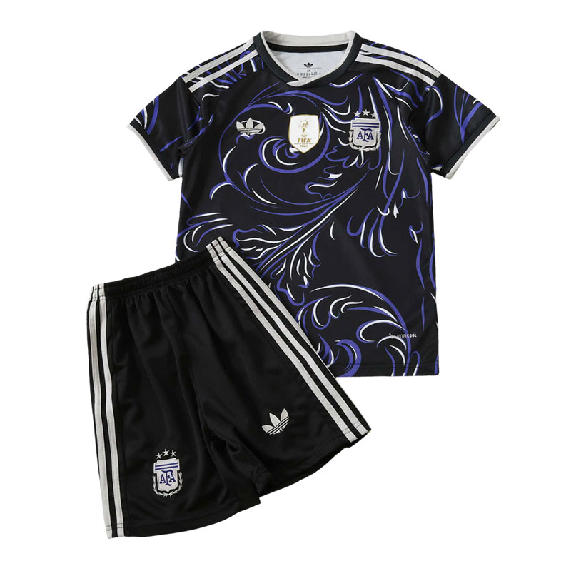 Argentinien kinder fußballtrikot 2026 WM – auswärtstrikot set mit shorts
