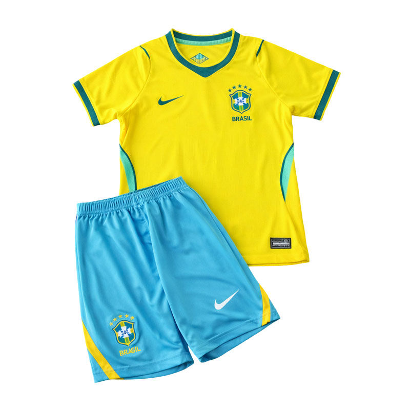 Brasilien kinder heimtrikot WM 2026 - fußball set für kinder