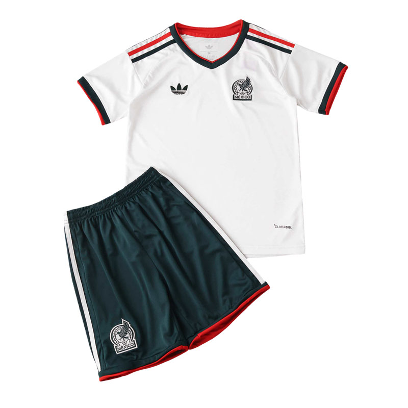 Mexiko 2026 auswärtstrikot kinder - fußball set trikot und shorts