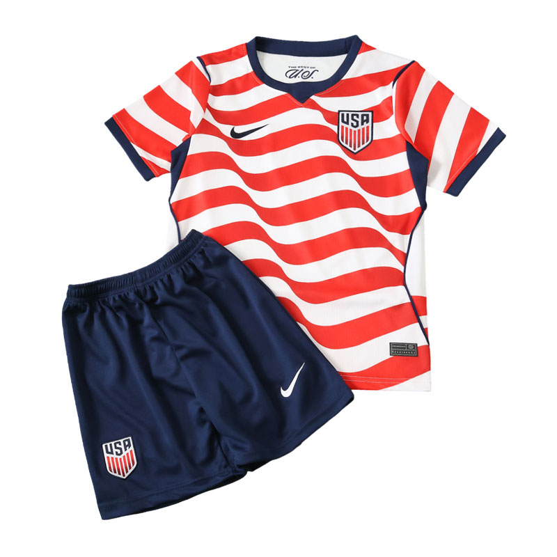 USA 2026 WM heimtrikot für kinder mit shorts